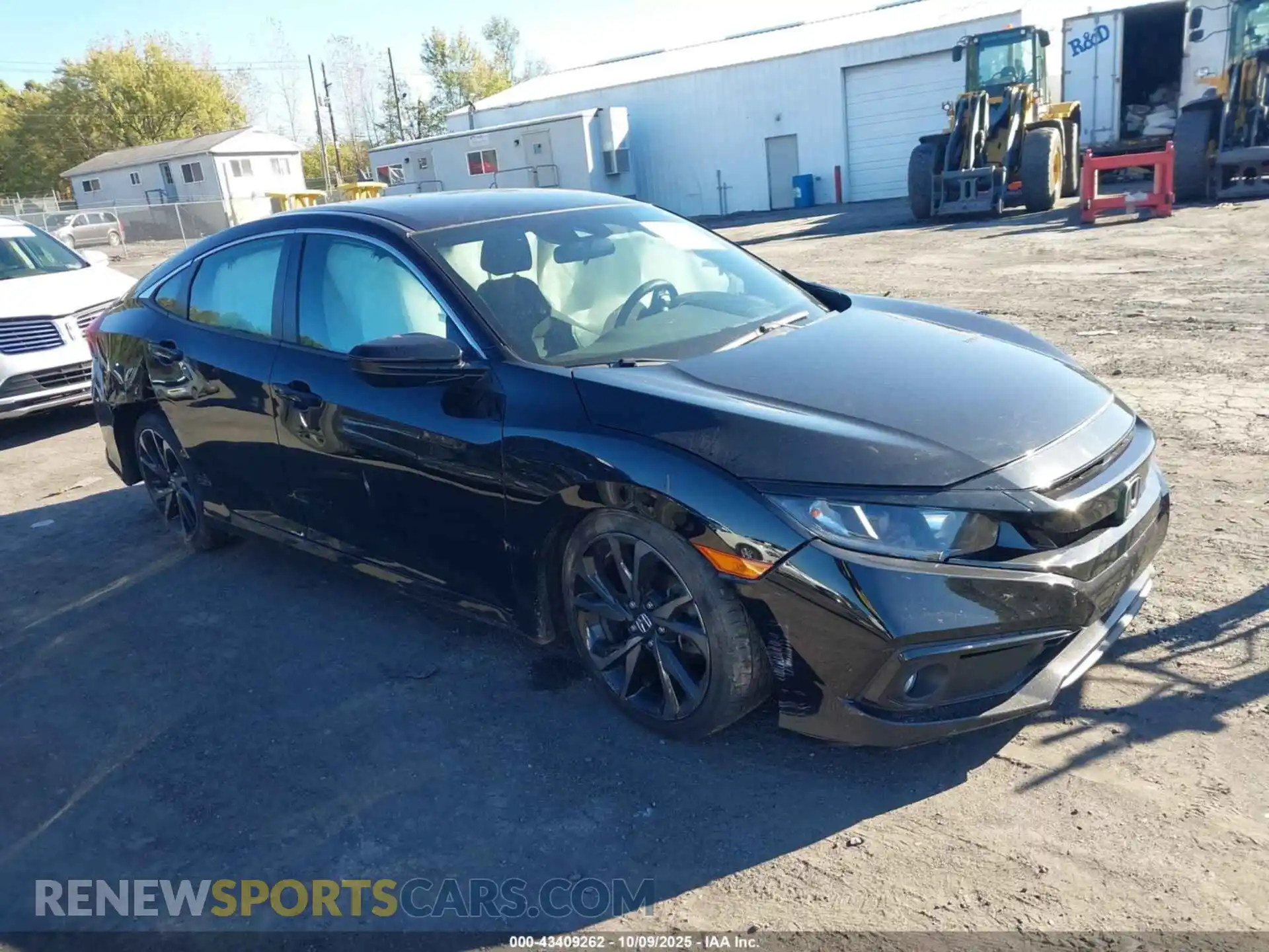 1 Photograph of a damaged car 2HGFC2F80MH546231 HONDA CIVIC 2021