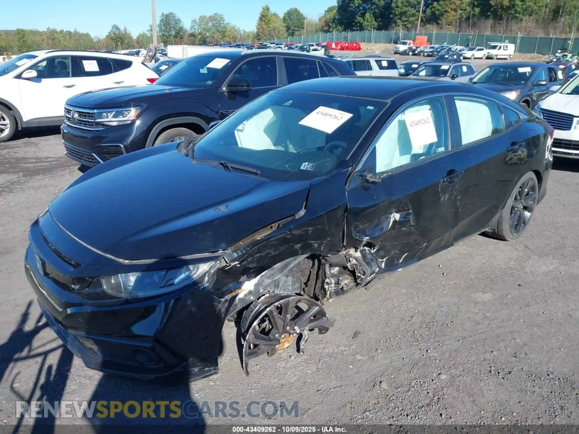 2 Photograph of a damaged car 2HGFC2F80MH546231 HONDA CIVIC 2021