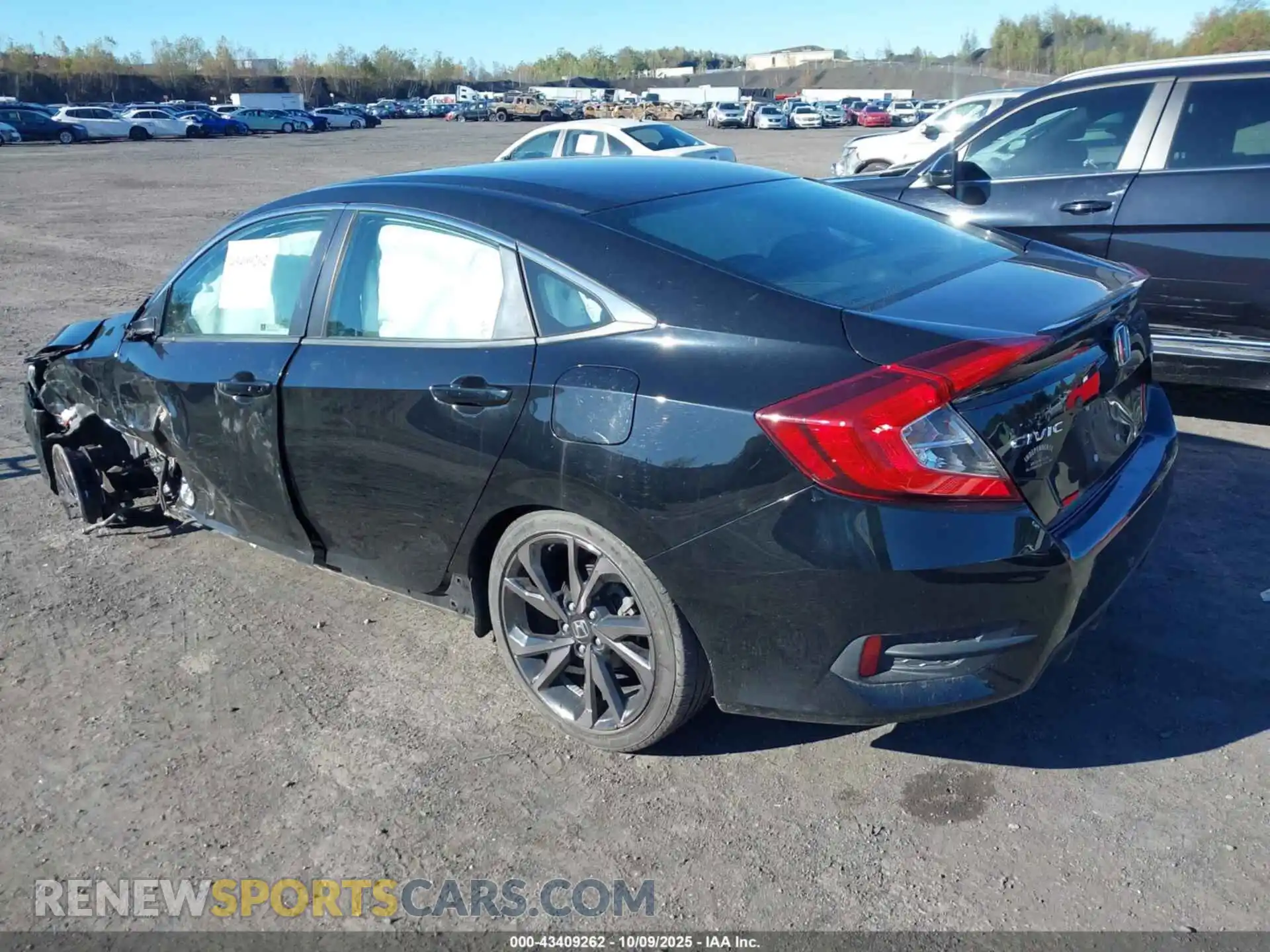 3 Photograph of a damaged car 2HGFC2F80MH546231 HONDA CIVIC 2021