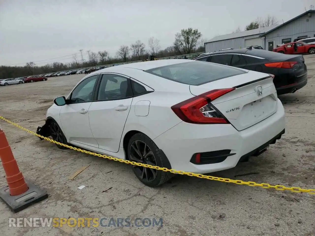 2 Photograph of a damaged car 2HGFC2F80MH547976 HONDA CIVIC 2021