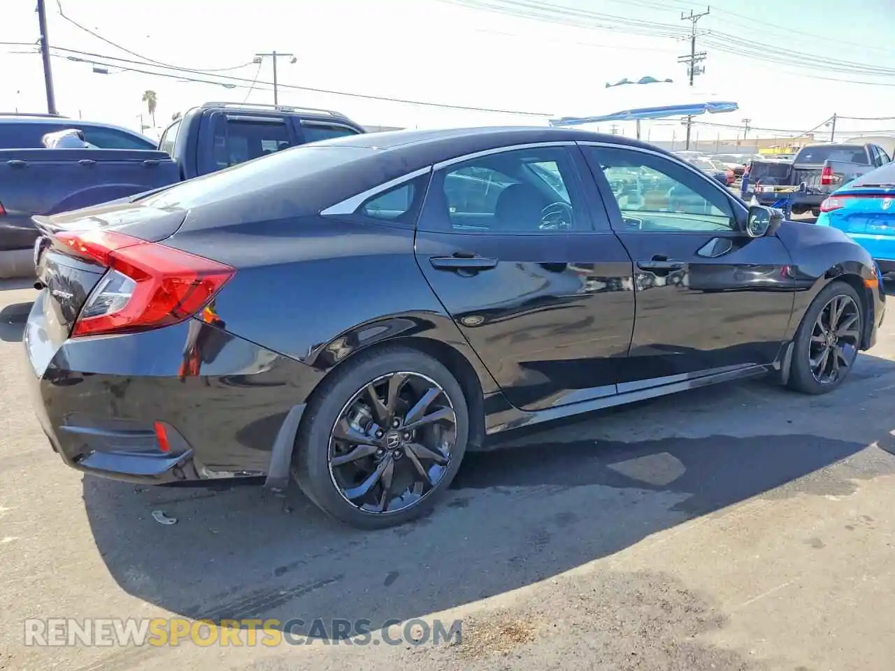 3 Photograph of a damaged car 2HGFC2F80MH548092 HONDA CIVIC 2021