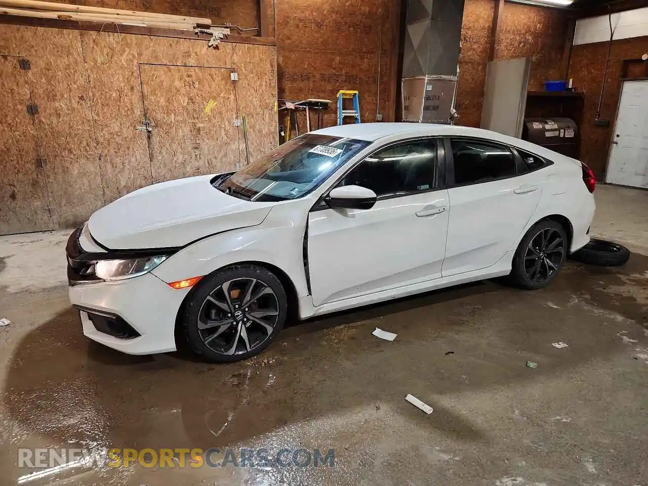 1 Photograph of a damaged car 2HGFC2F80MH554877 HONDA CIVIC 2021