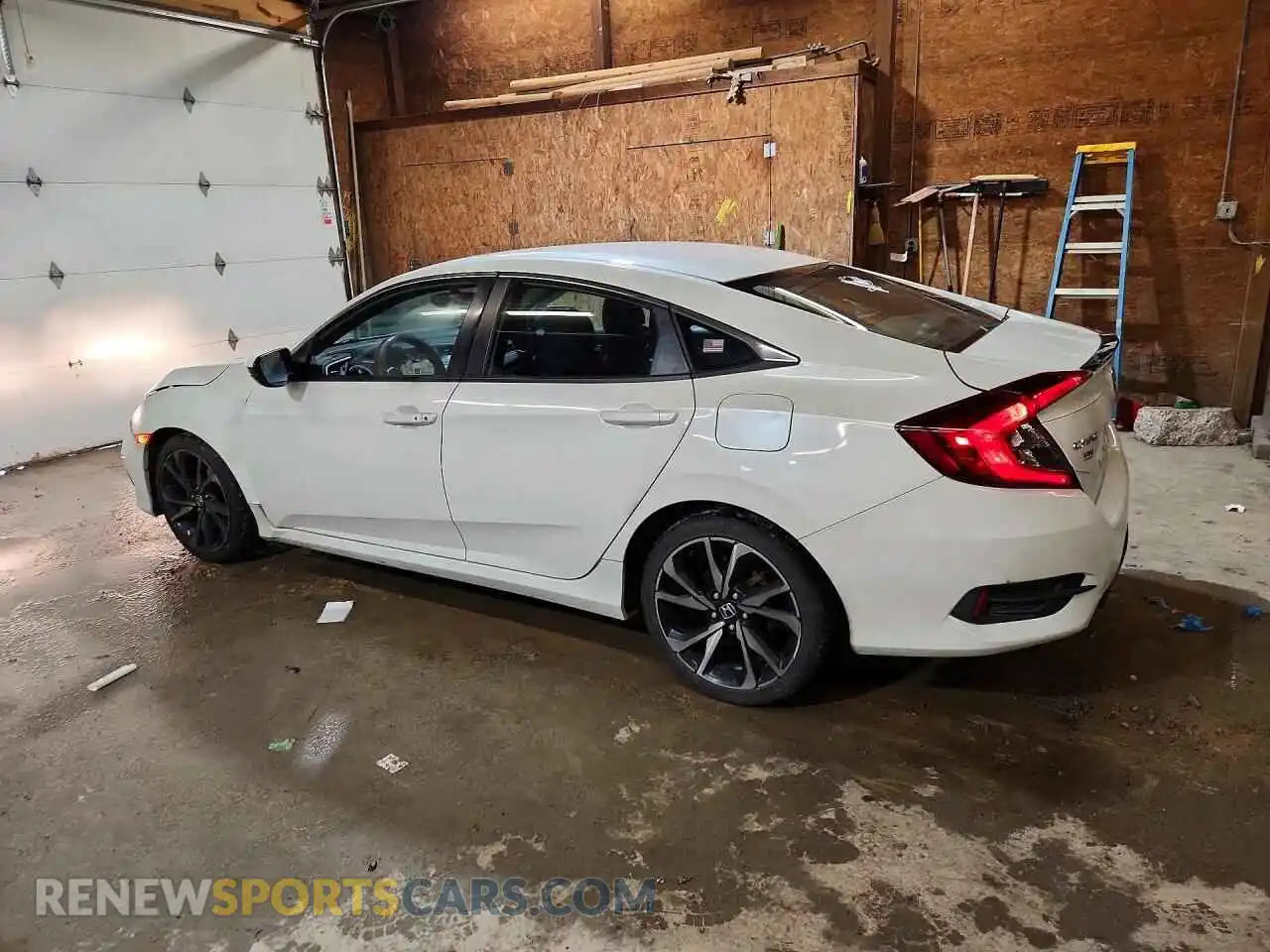 2 Photograph of a damaged car 2HGFC2F80MH554877 HONDA CIVIC 2021