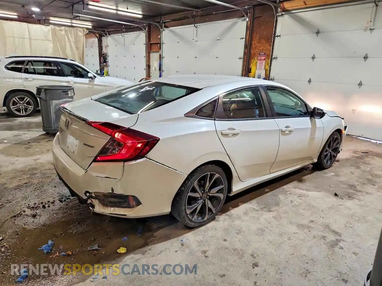 3 Photograph of a damaged car 2HGFC2F80MH554877 HONDA CIVIC 2021