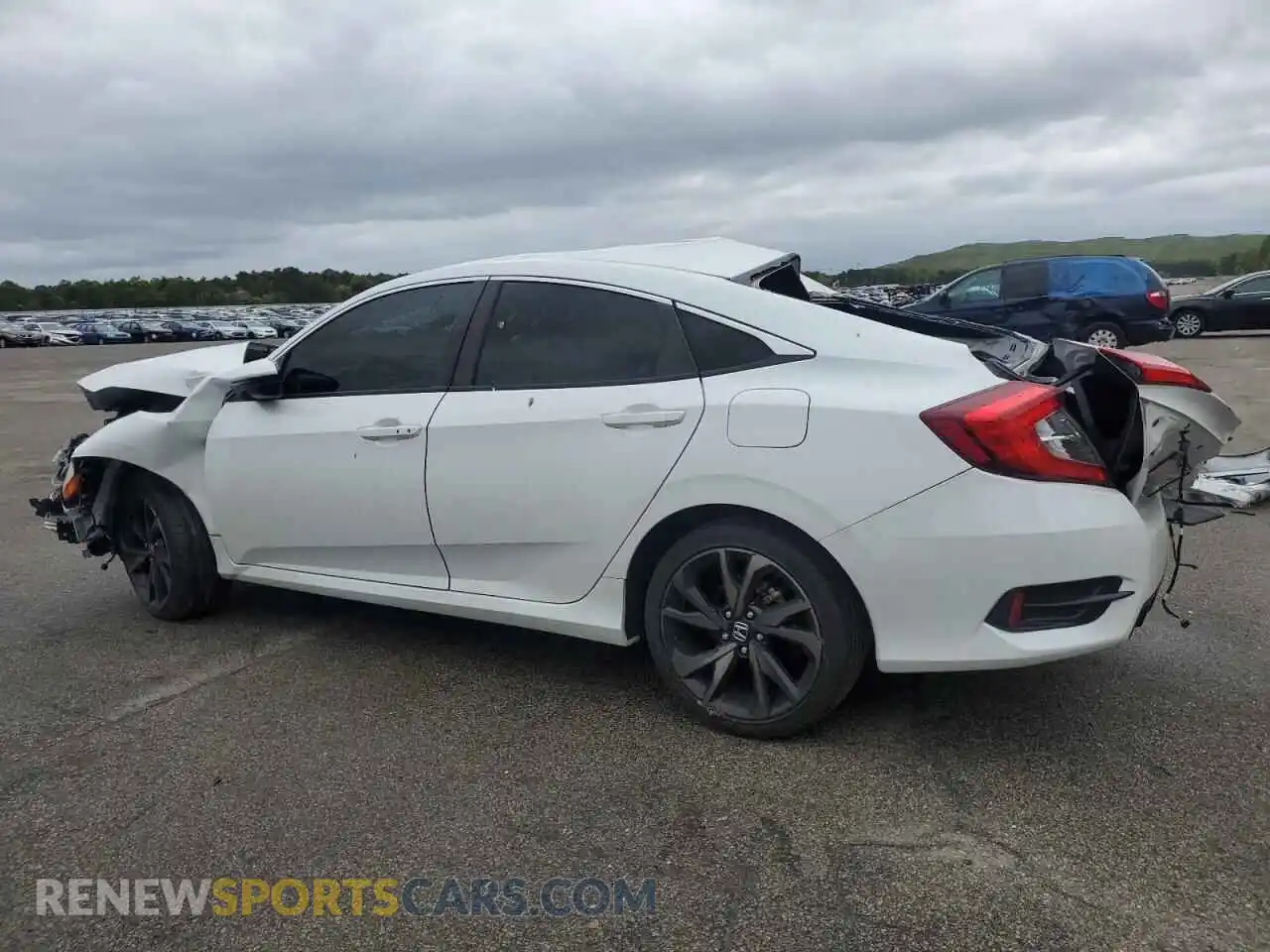 2 Photograph of a damaged car 2HGFC2F80MH560100 HONDA CIVIC 2021