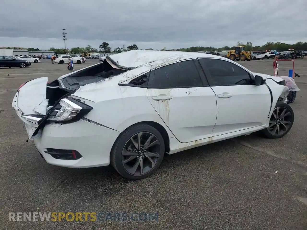 3 Photograph of a damaged car 2HGFC2F80MH560100 HONDA CIVIC 2021