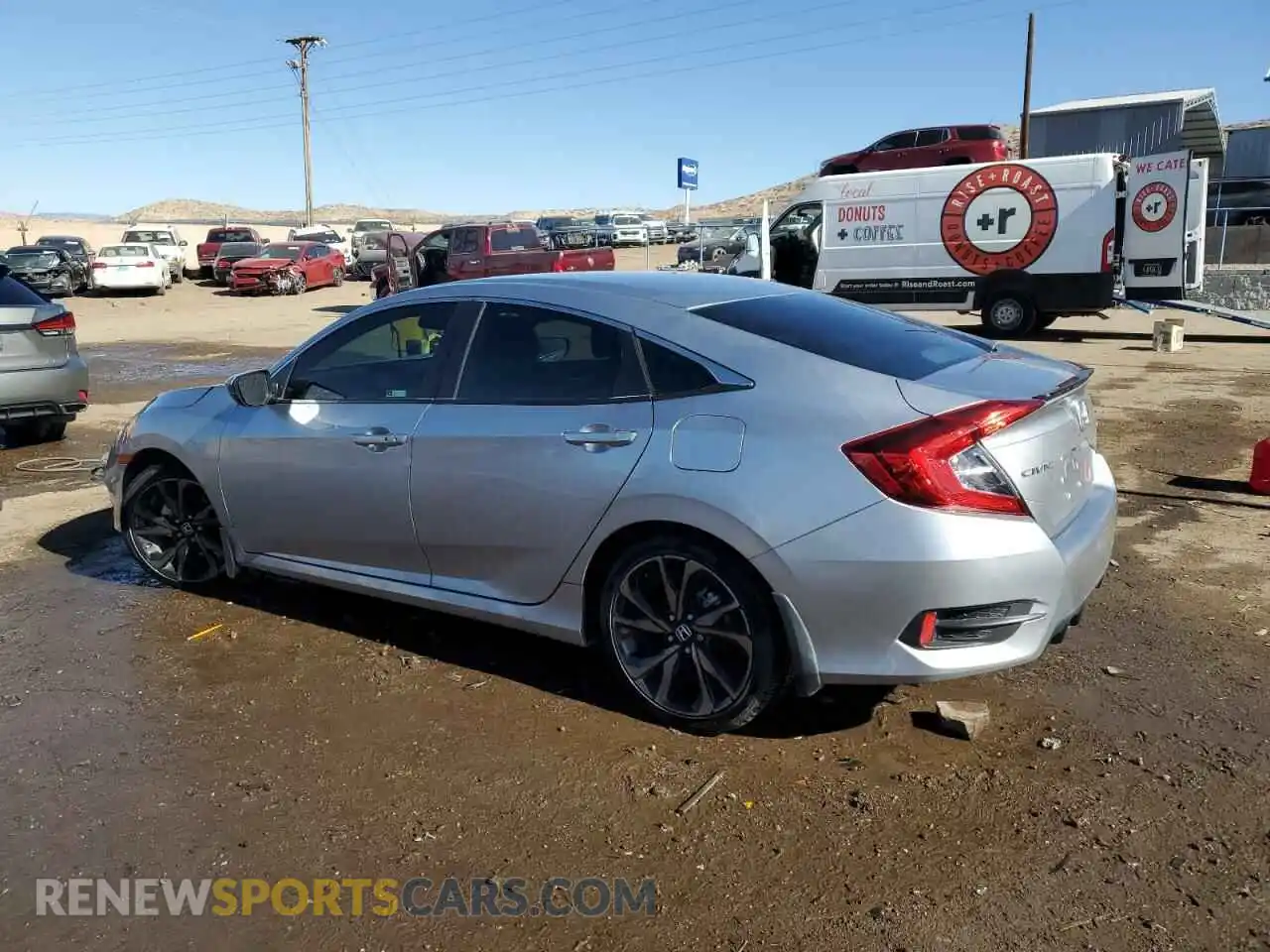 2 Photograph of a damaged car 2HGFC2F81MH500424 HONDA CIVIC 2021