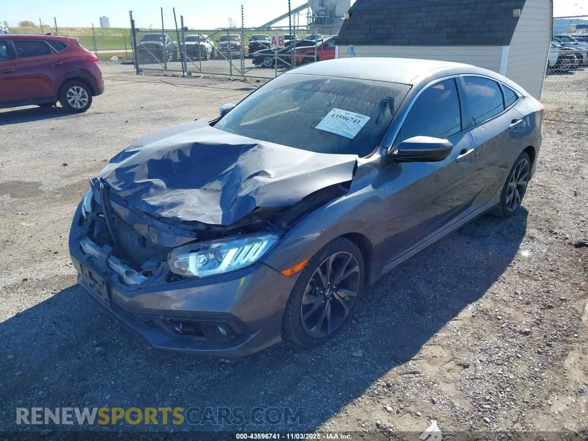 2 Photograph of a damaged car 2HGFC2F81MH503226 HONDA CIVIC 2021