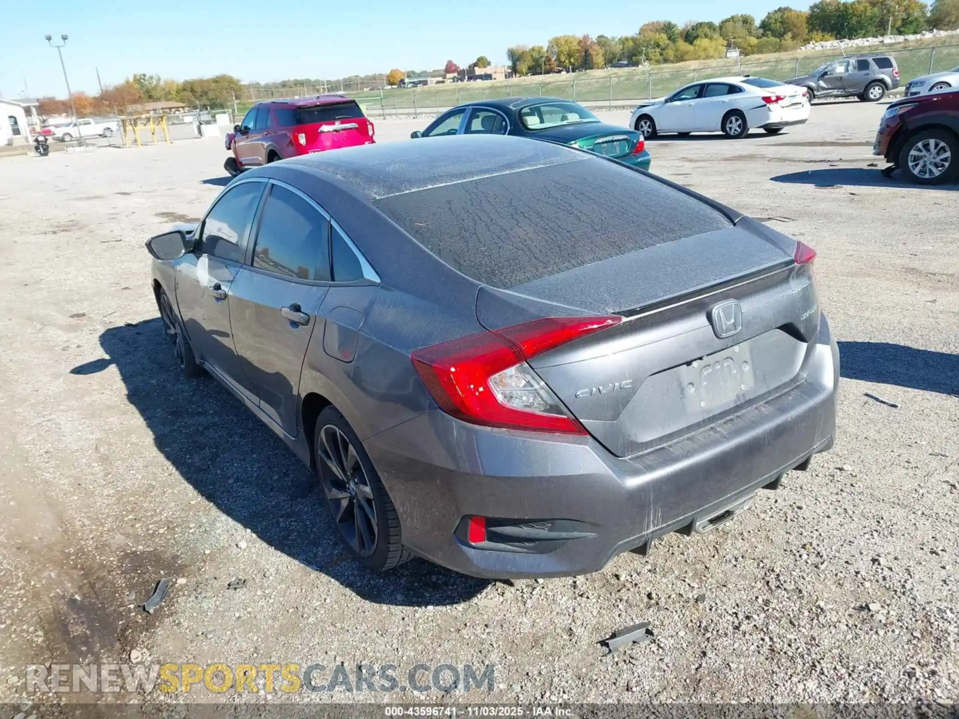 3 Photograph of a damaged car 2HGFC2F81MH503226 HONDA CIVIC 2021