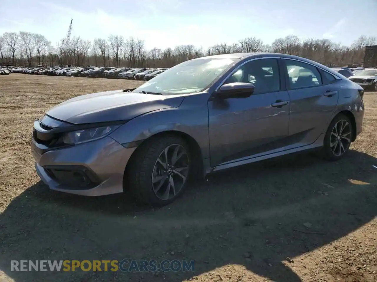 1 Photograph of a damaged car 2HGFC2F81MH506997 HONDA CIVIC 2021