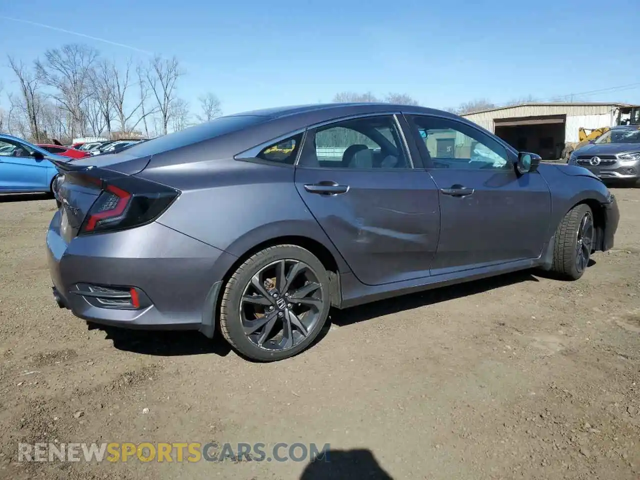 3 Photograph of a damaged car 2HGFC2F81MH506997 HONDA CIVIC 2021