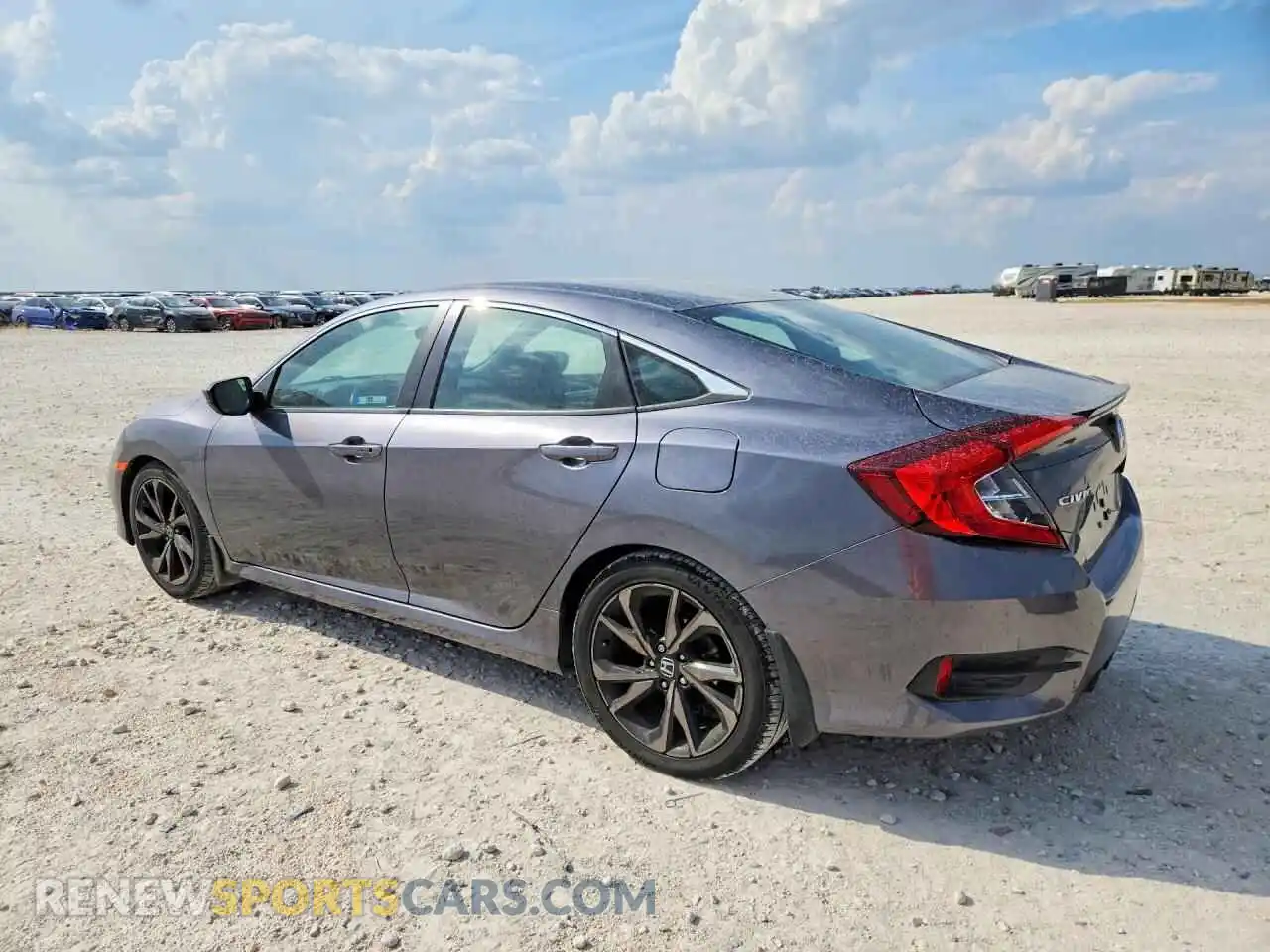 2 fotografías del automóvil dañado 2HGFC2F81MH512699 HONDA CIVIC 2021