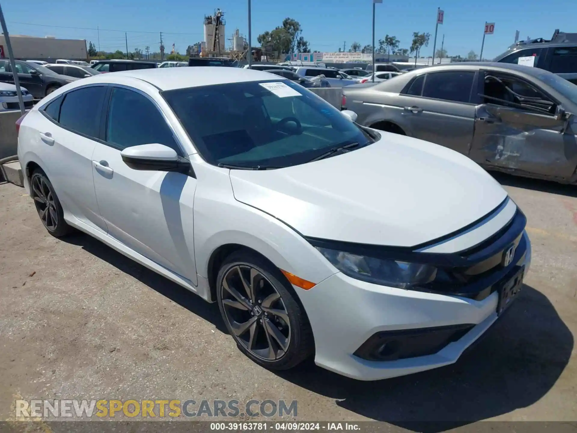 1 Photograph of a damaged car 2HGFC2F81MH515618 HONDA CIVIC 2021
