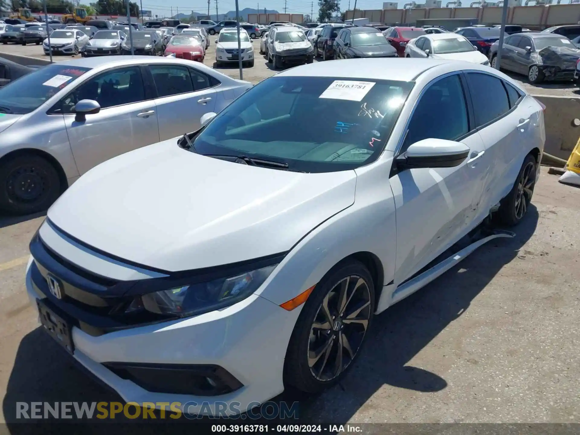 2 Photograph of a damaged car 2HGFC2F81MH515618 HONDA CIVIC 2021