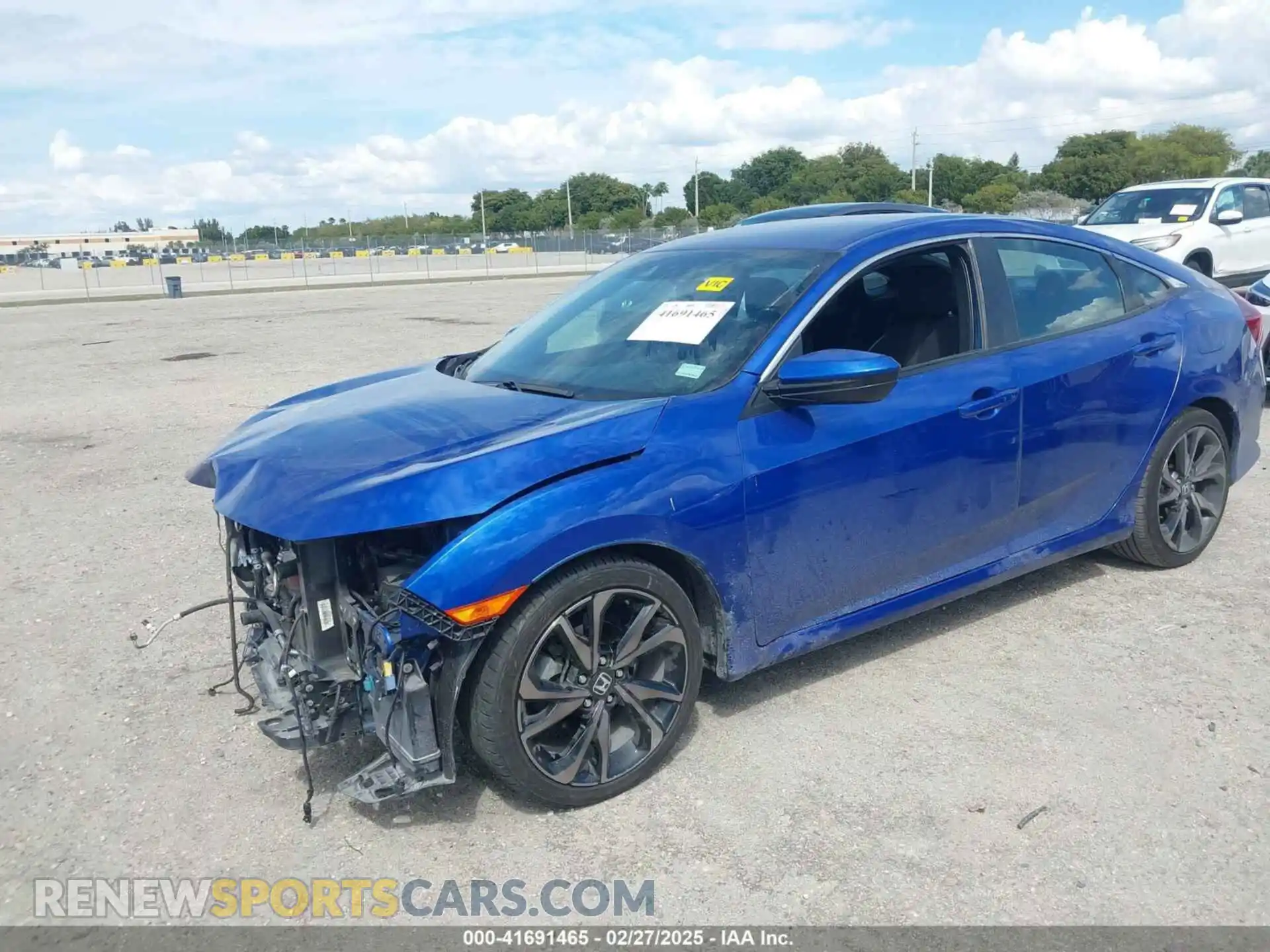 2 Photograph of a damaged car 2HGFC2F81MH516378 HONDA CIVIC 2021