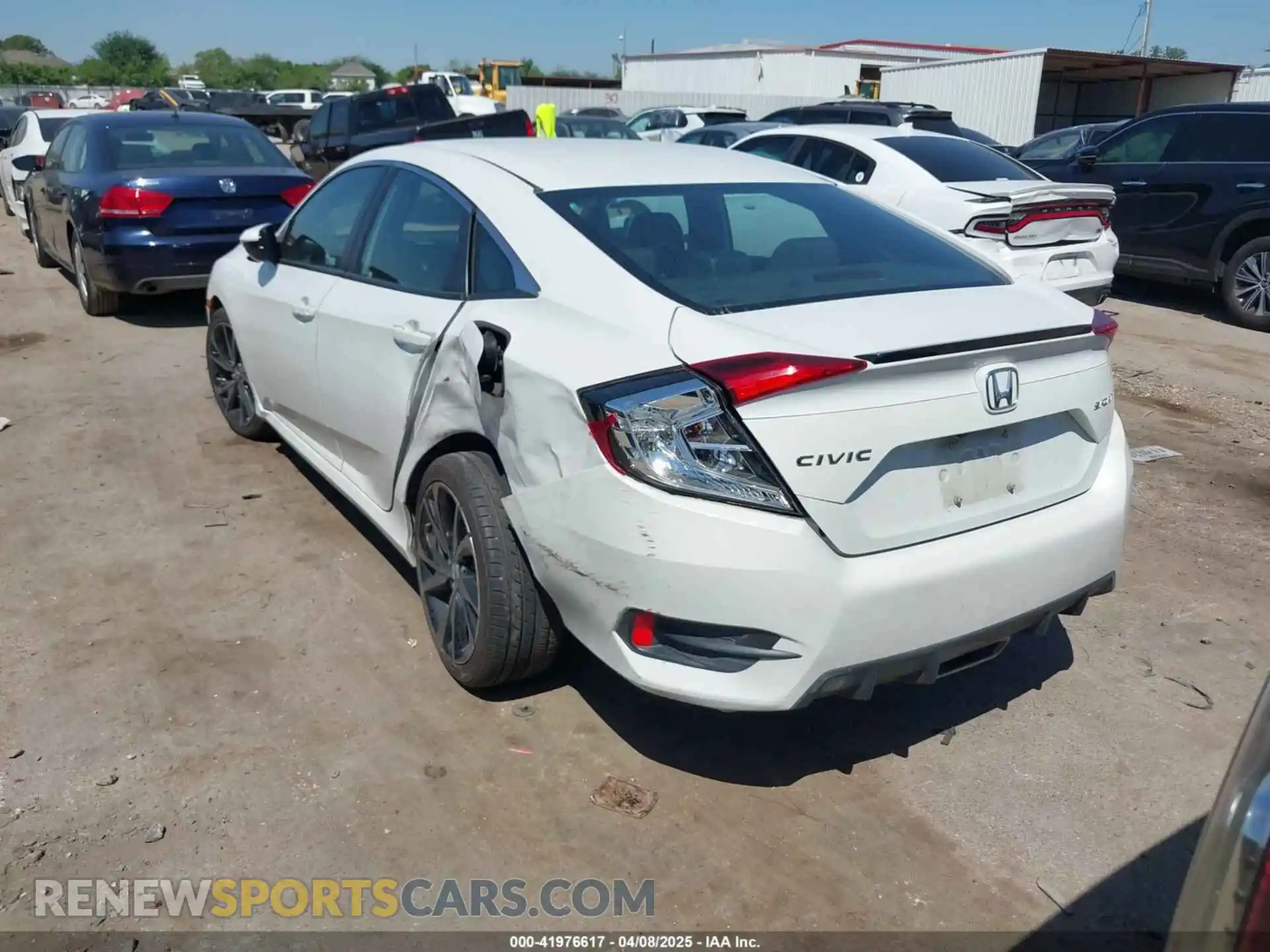 3 Photograph of a damaged car 2HGFC2F81MH522522 HONDA CIVIC 2021