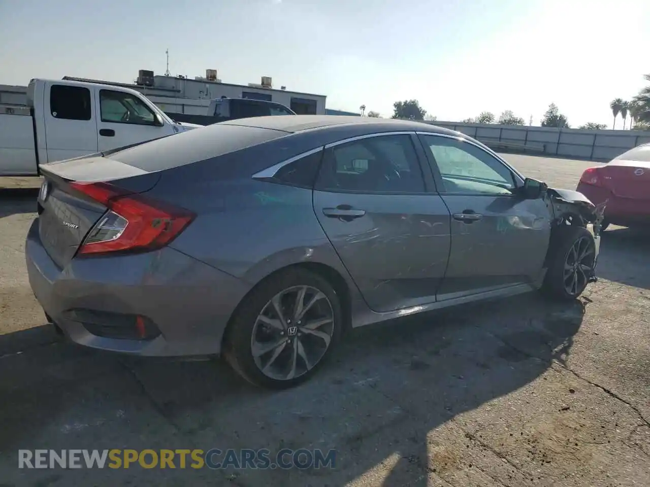 3 Фотография поврежденного автомобиля 2HGFC2F81MH525937 HONDA CIVIC 2021