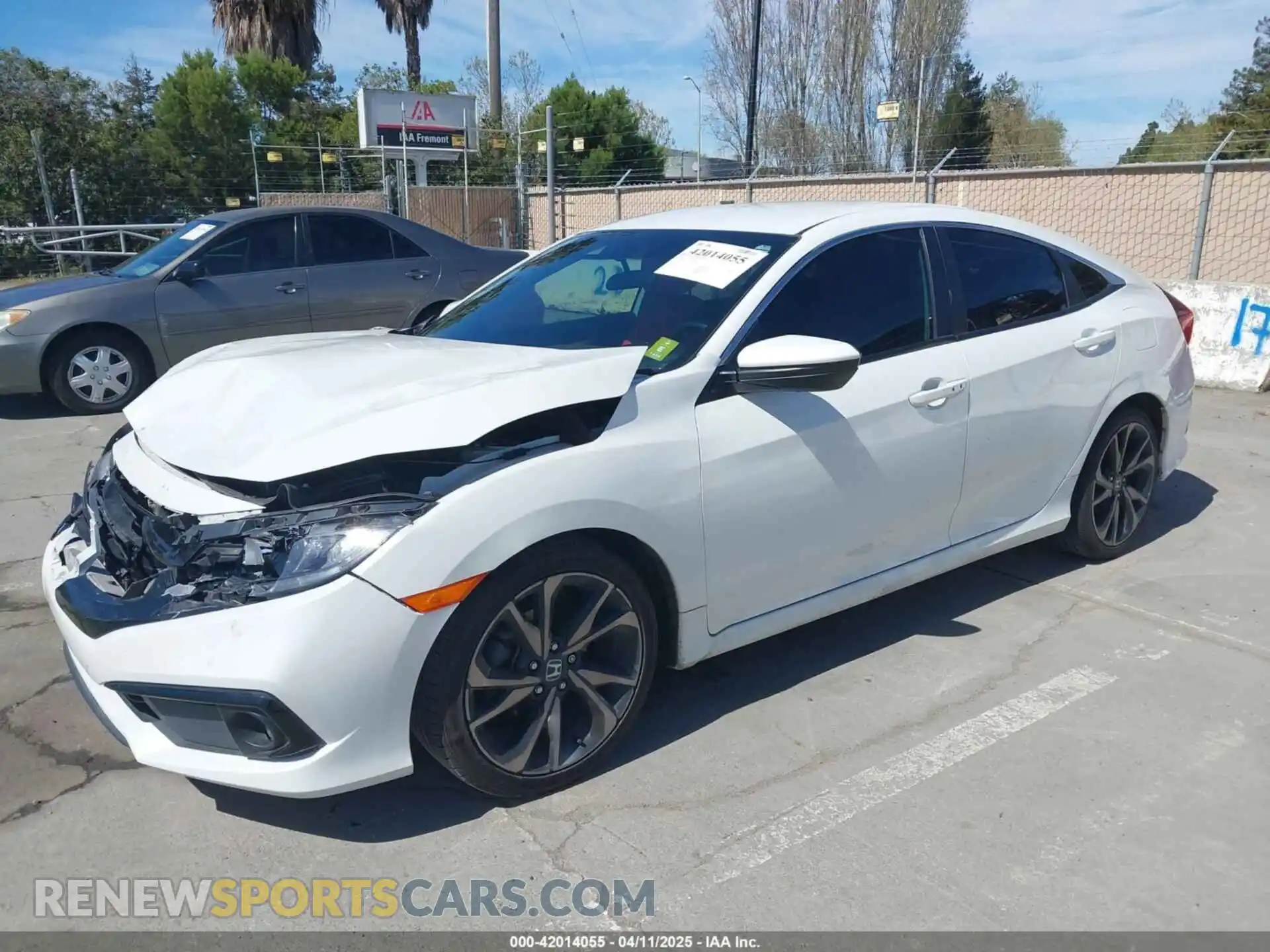 2 Photograph of a damaged car 2HGFC2F81MH530958 HONDA CIVIC 2021