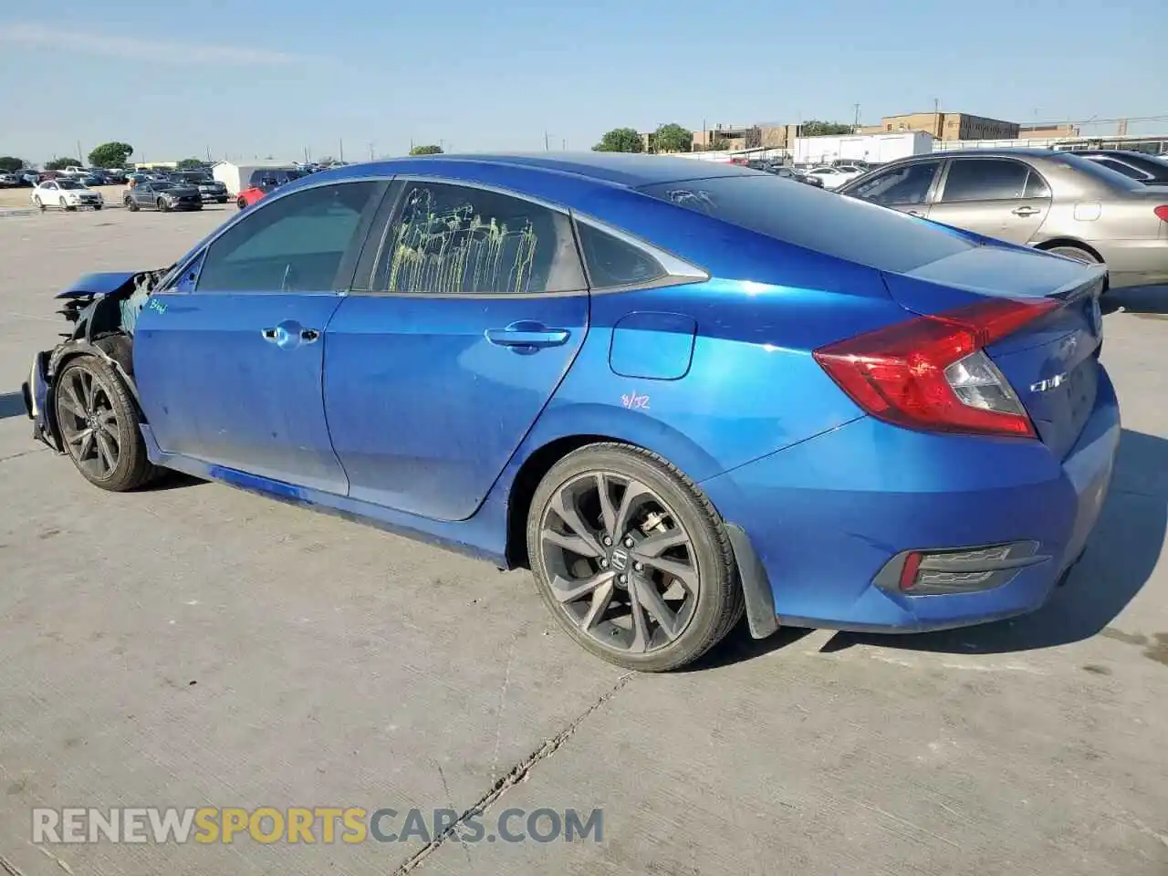 2 Photograph of a damaged car 2HGFC2F81MH533780 HONDA CIVIC 2021