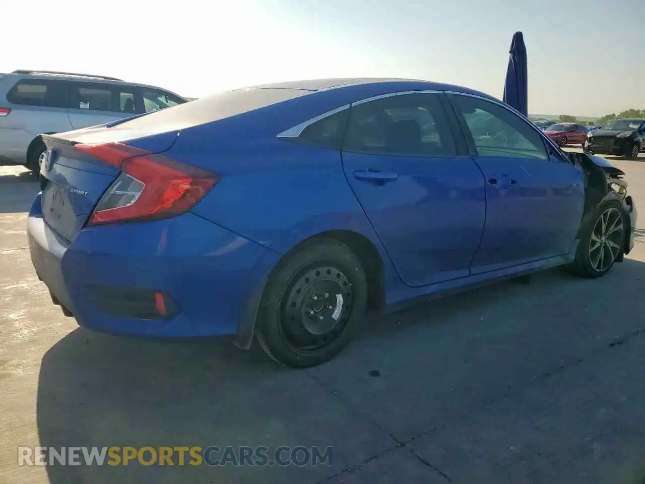 3 Photograph of a damaged car 2HGFC2F81MH533780 HONDA CIVIC 2021
