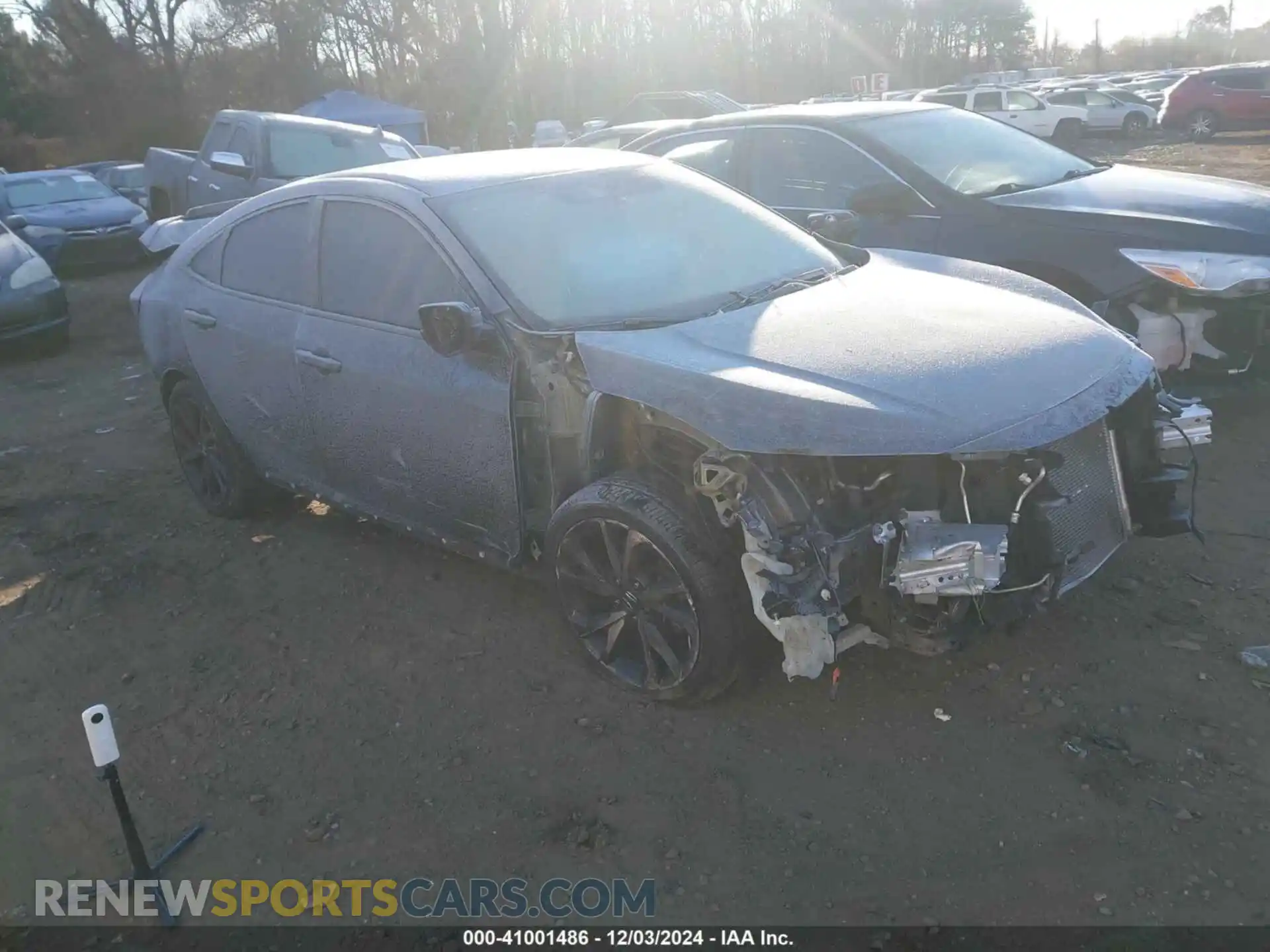 1 Photograph of a damaged car 2HGFC2F81MH538364 HONDA CIVIC 2021