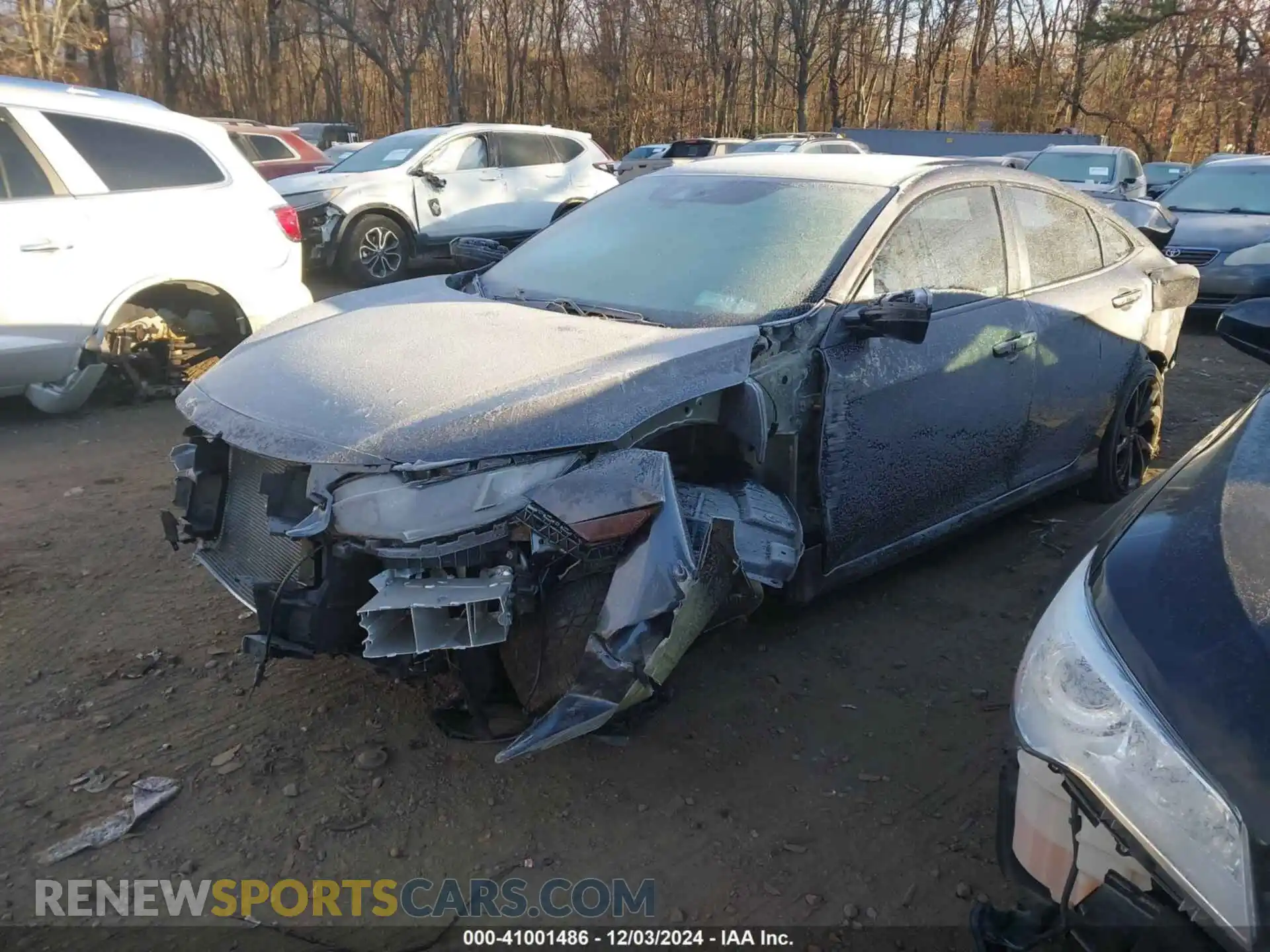 2 Photograph of a damaged car 2HGFC2F81MH538364 HONDA CIVIC 2021