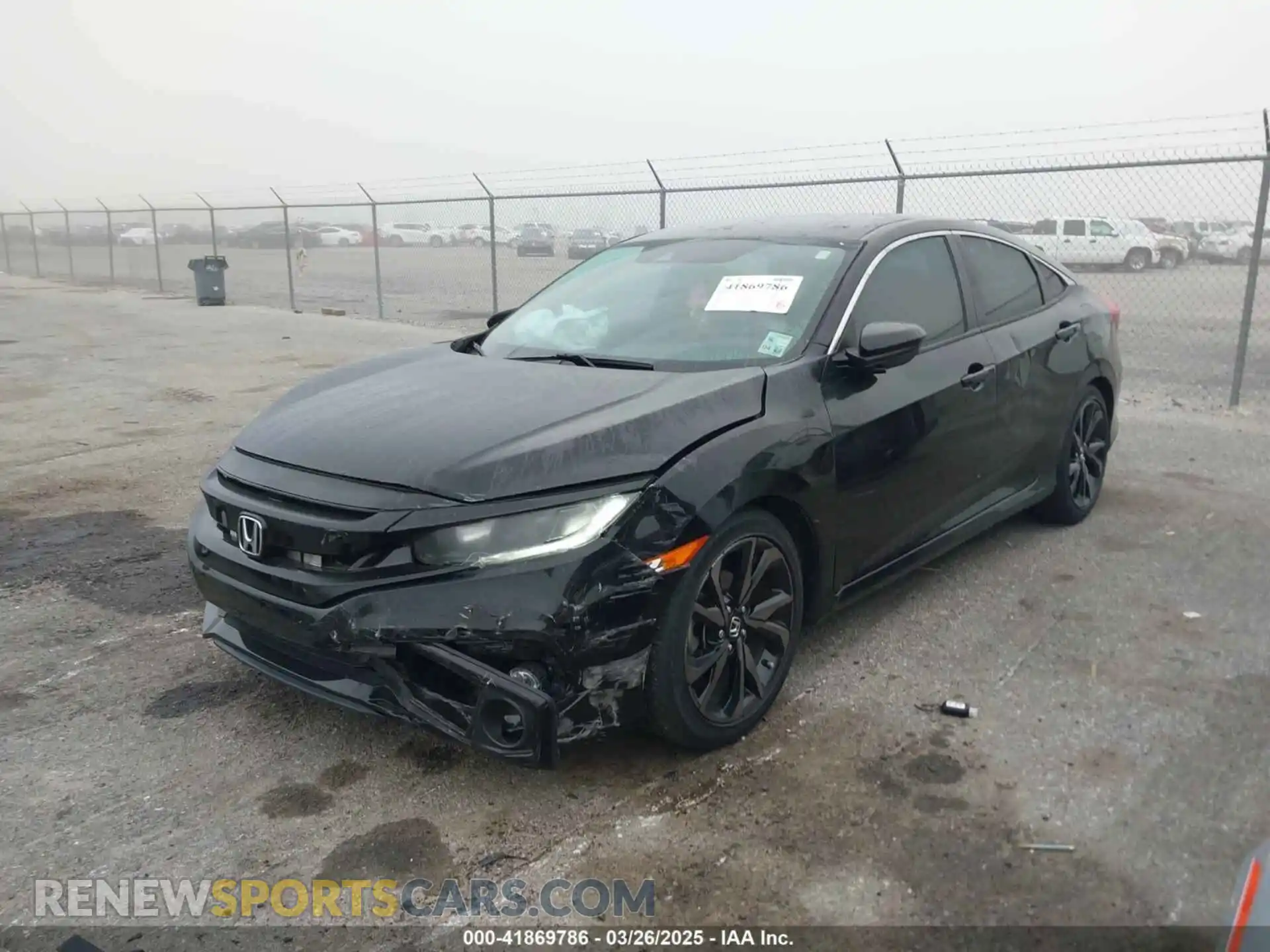 2 Photograph of a damaged car 2HGFC2F81MH546593 HONDA CIVIC 2021