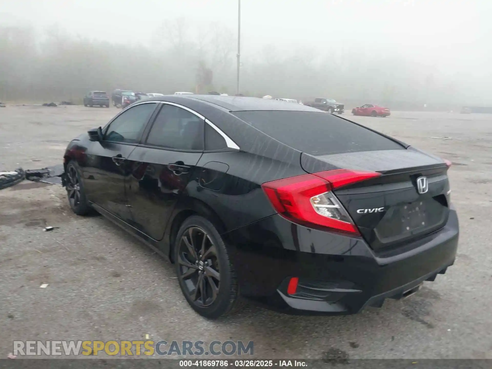 3 Photograph of a damaged car 2HGFC2F81MH546593 HONDA CIVIC 2021