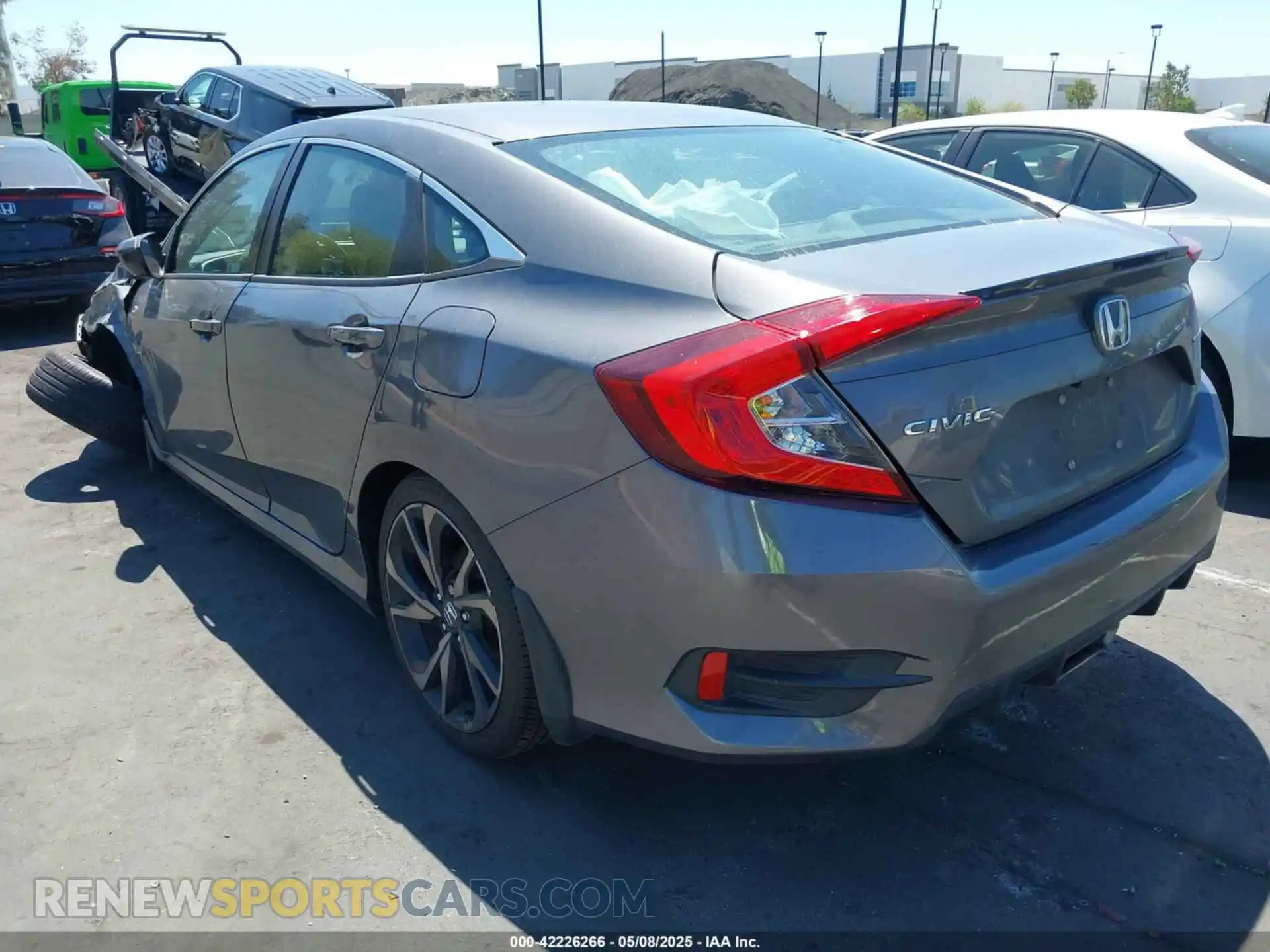 3 Photograph of a damaged car 2HGFC2F81MH550580 HONDA CIVIC 2021