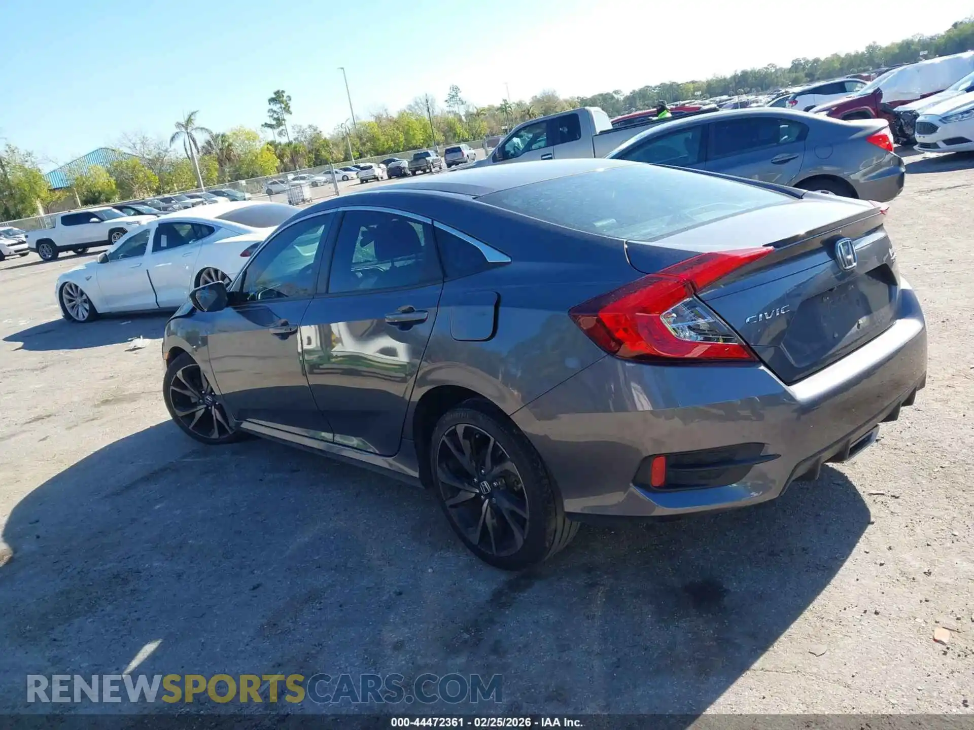 3 Photograph of a damaged car 2HGFC2F81MH555570 HONDA CIVIC 2021