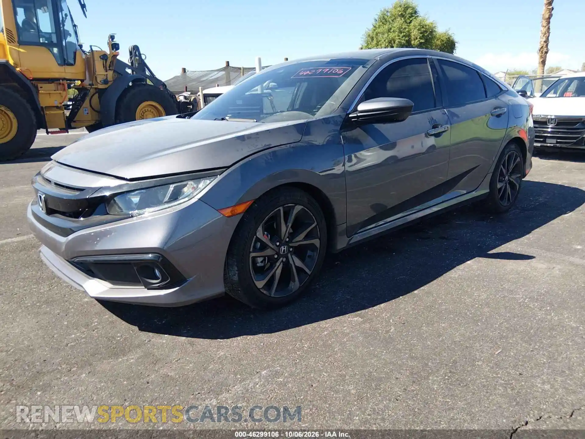2 Photograph of a damaged car 2HGFC2F81MH558145 HONDA CIVIC 2021