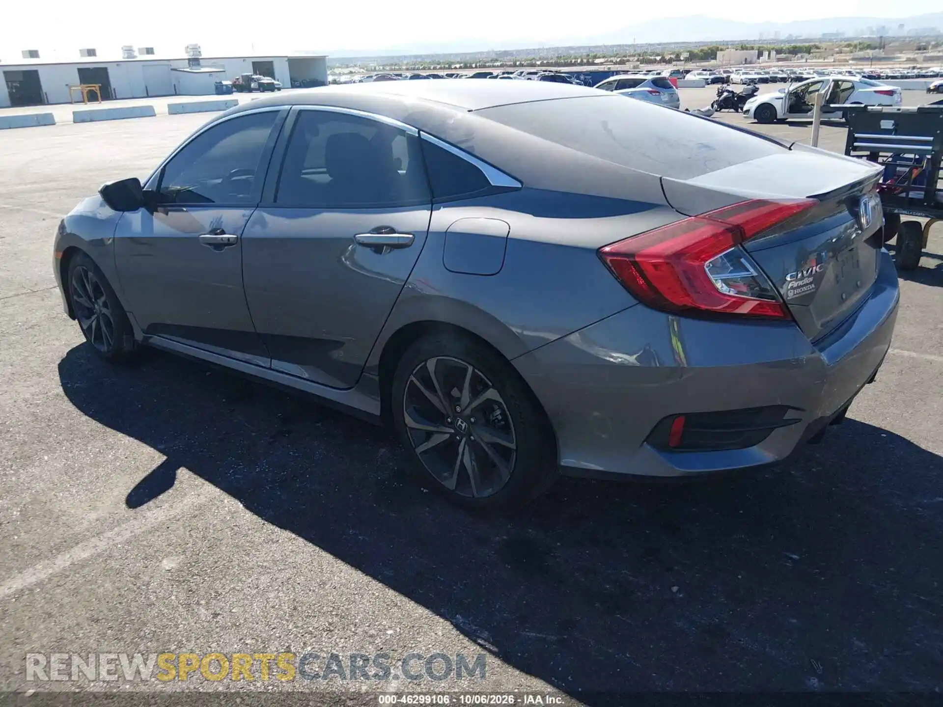 3 Photograph of a damaged car 2HGFC2F81MH558145 HONDA CIVIC 2021