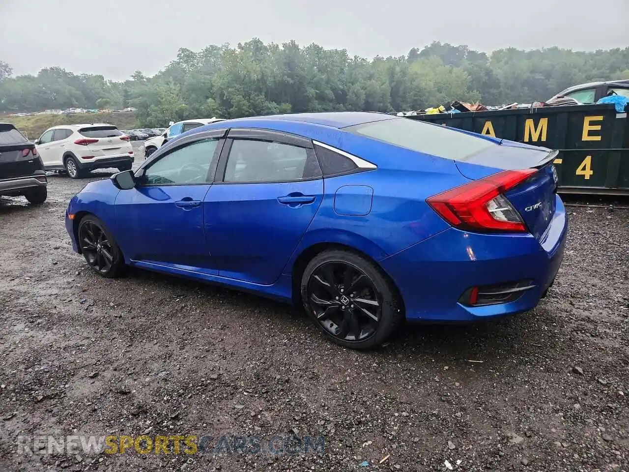 2 Photograph of a damaged car 2HGFC2F82MH500707 HONDA CIVIC 2021