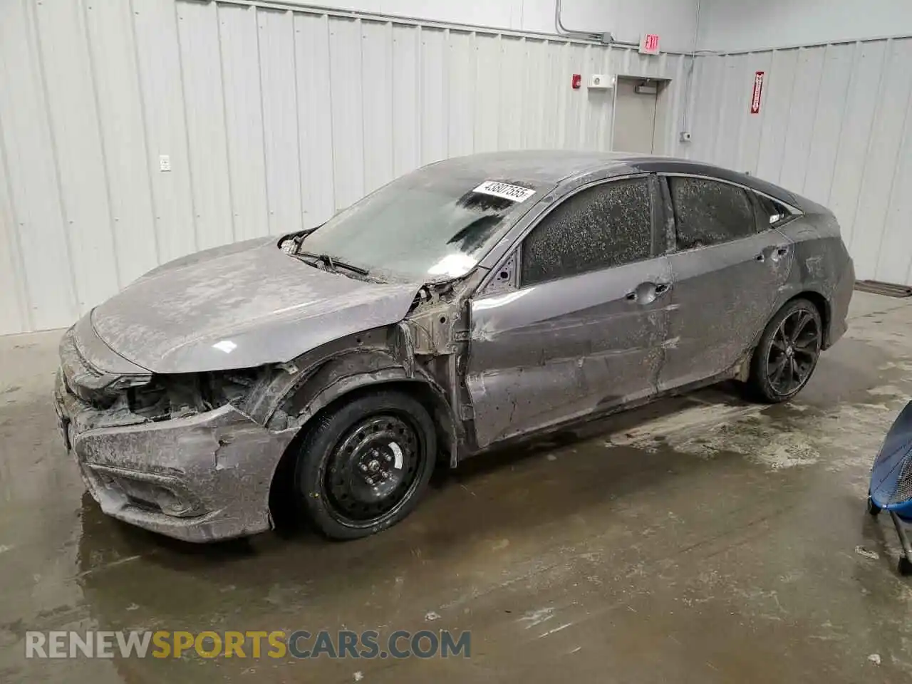 1 Photograph of a damaged car 2HGFC2F82MH503221 HONDA CIVIC 2021