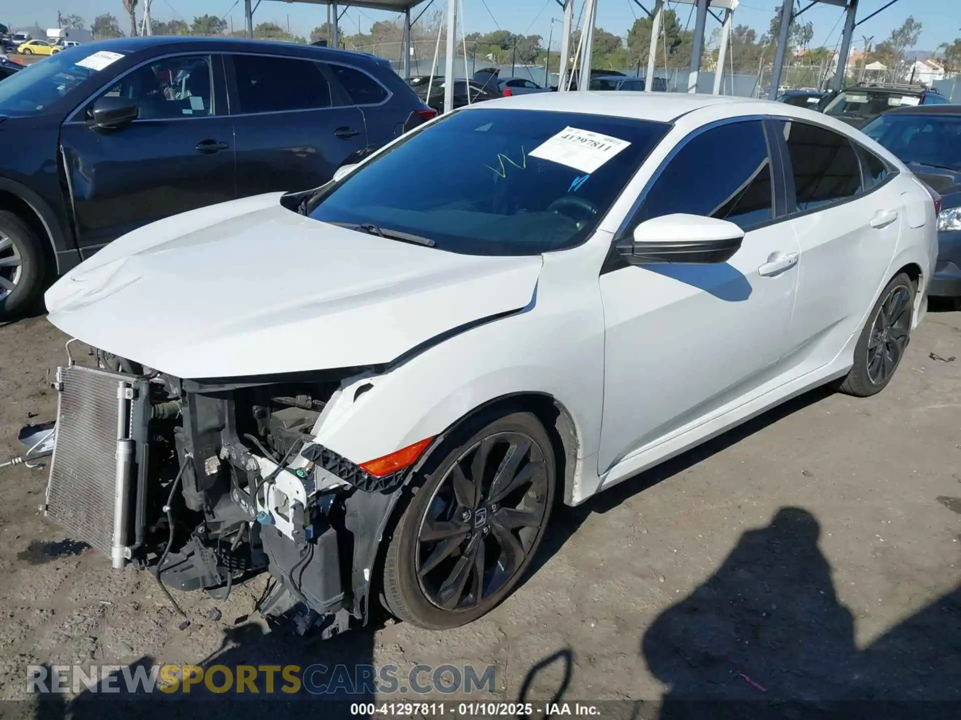 2 Photograph of a damaged car 2HGFC2F82MH508712 HONDA CIVIC 2021