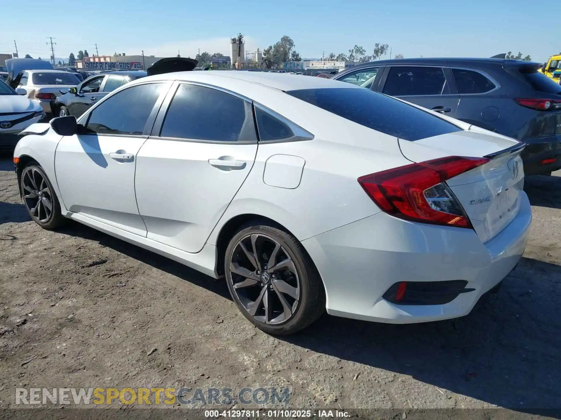 3 Photograph of a damaged car 2HGFC2F82MH508712 HONDA CIVIC 2021