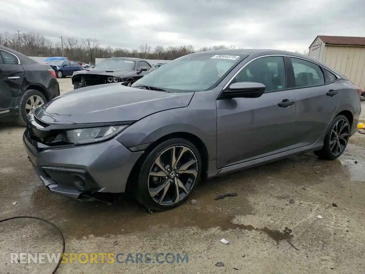 1 Photograph of a damaged car 2HGFC2F82MH519287 HONDA CIVIC 2021