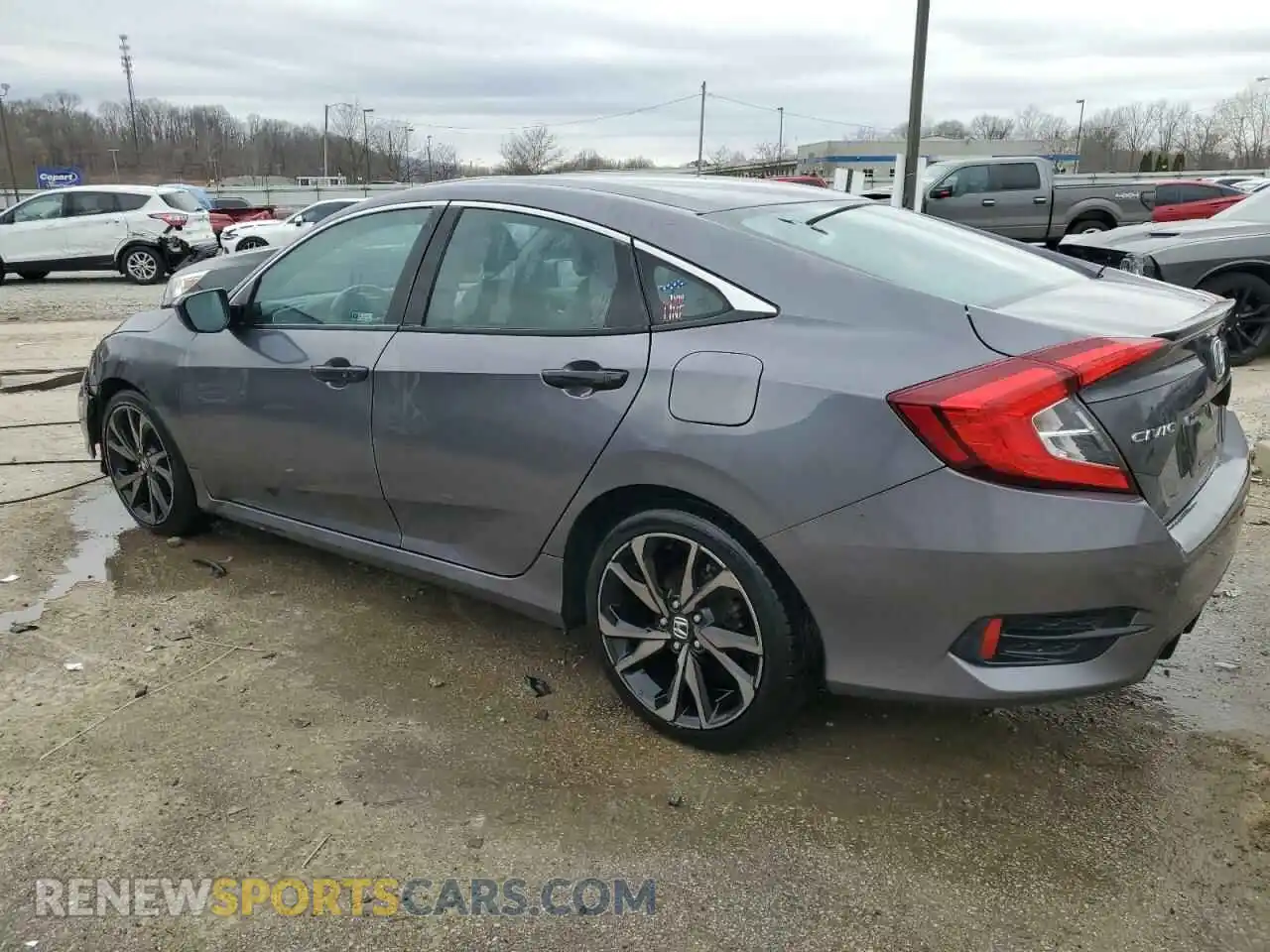 2 Photograph of a damaged car 2HGFC2F82MH519287 HONDA CIVIC 2021