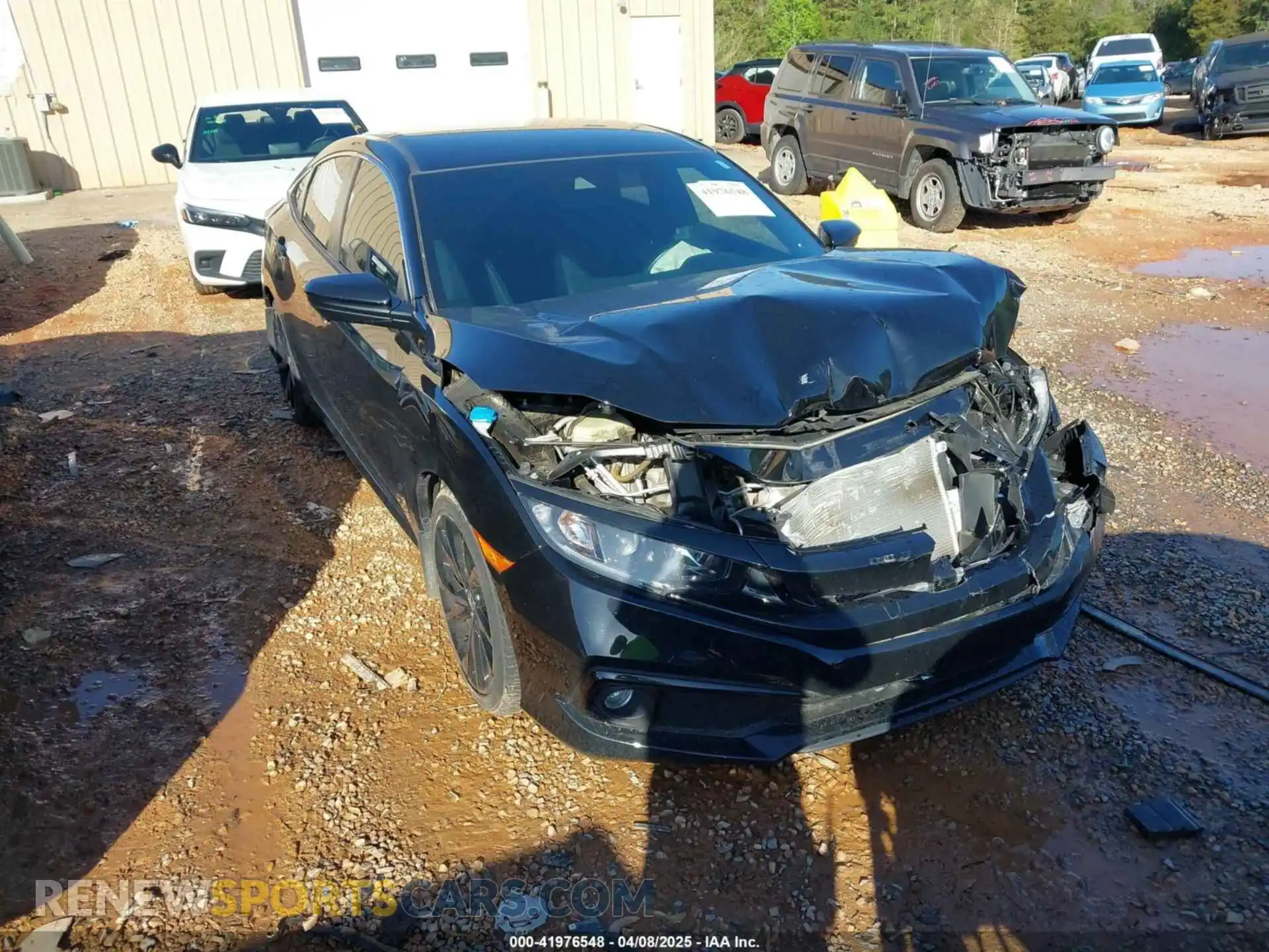 1 Photograph of a damaged car 2HGFC2F82MH527924 HONDA CIVIC 2021