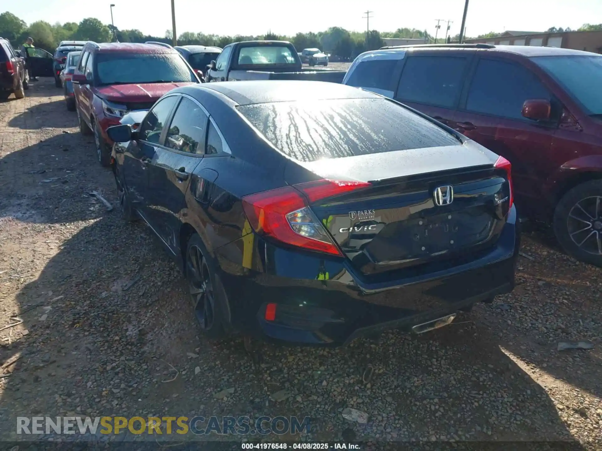 3 Photograph of a damaged car 2HGFC2F82MH527924 HONDA CIVIC 2021
