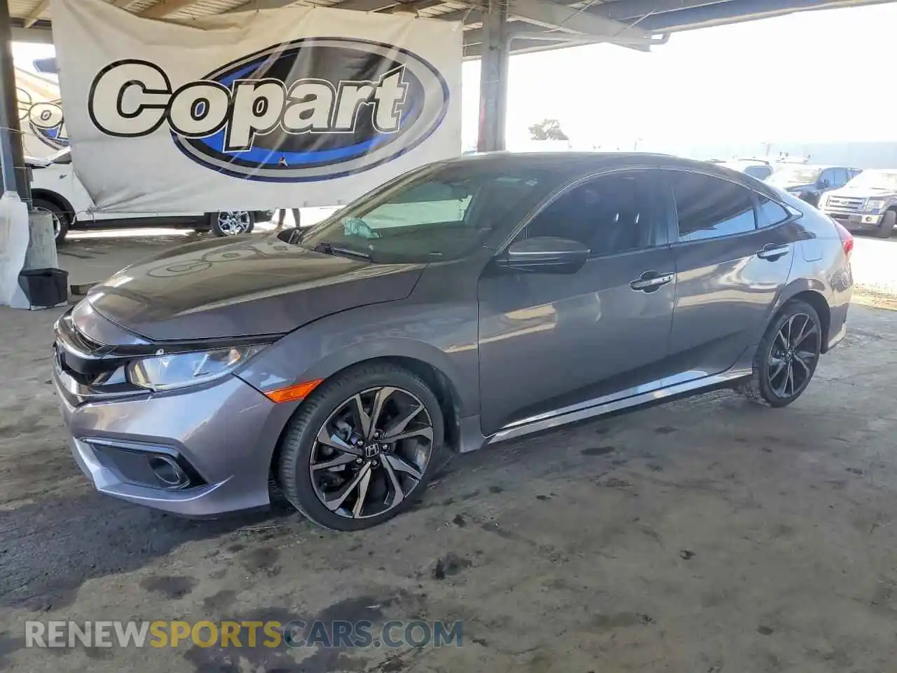 1 Photograph of a damaged car 2HGFC2F82MH531066 HONDA CIVIC 2021
