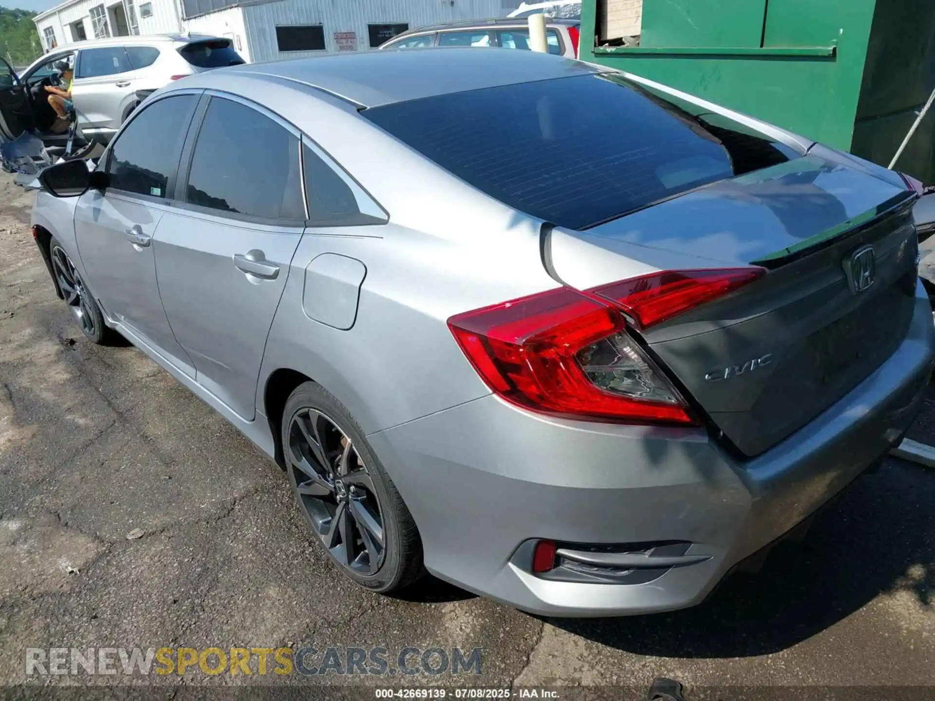 3 Photograph of a damaged car 2HGFC2F82MH531455 HONDA CIVIC 2021