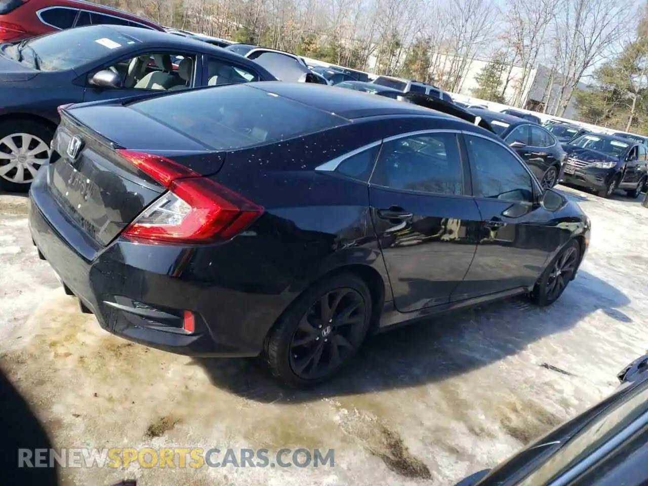 3 Photograph of a damaged car 2HGFC2F82MH545727 HONDA CIVIC 2021