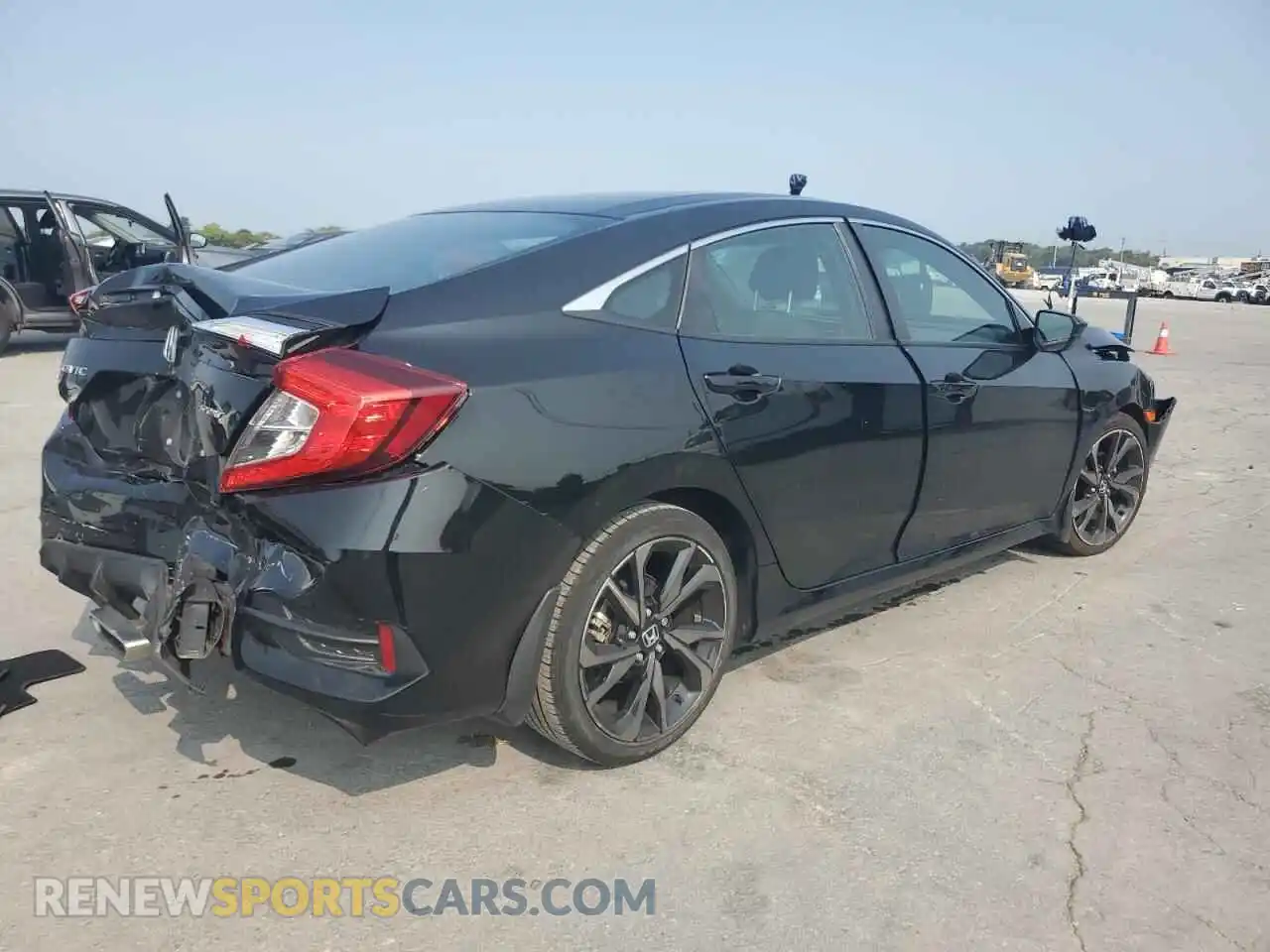 3 Photograph of a damaged car 2HGFC2F82MH546280 HONDA CIVIC 2021