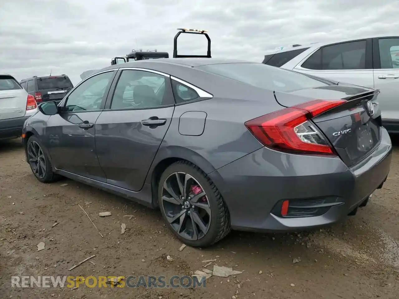 2 Photograph of a damaged car 2HGFC2F82MH555514 HONDA CIVIC 2021