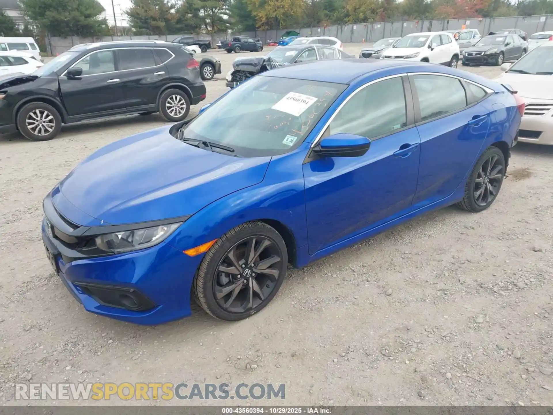 2 Photograph of a damaged car 2HGFC2F83MH501235 HONDA CIVIC 2021