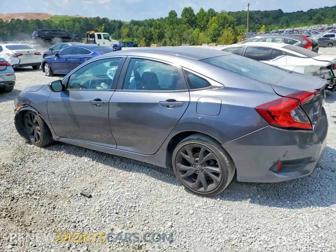 2 Фотография поврежденного автомобиля 2HGFC2F83MH505298 HONDA CIVIC 2021