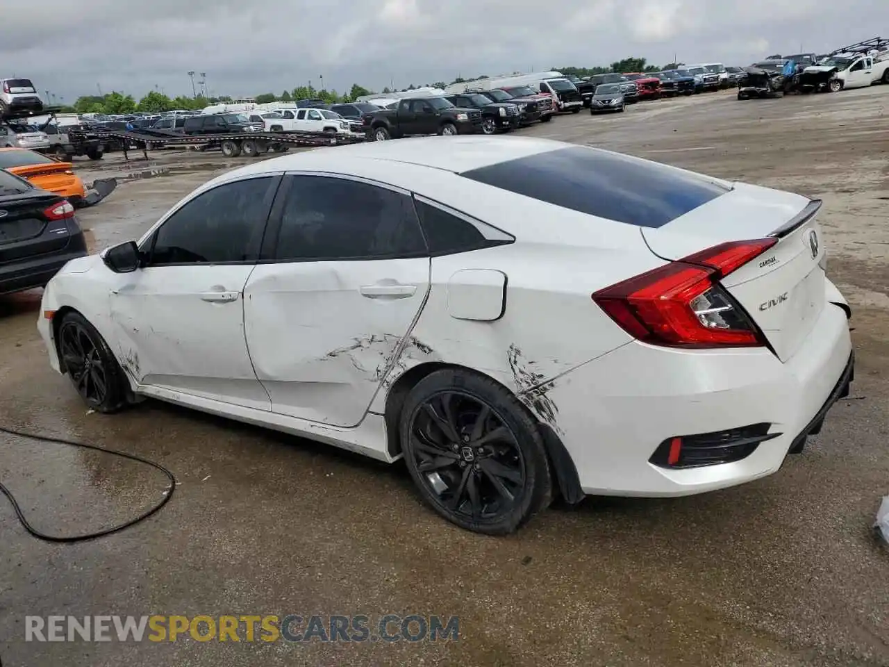 2 Фотография поврежденного автомобиля 2HGFC2F83MH511747 HONDA CIVIC 2021