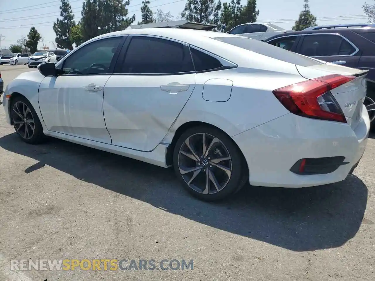 2 Photograph of a damaged car 2HGFC2F83MH525311 HONDA CIVIC 2021
