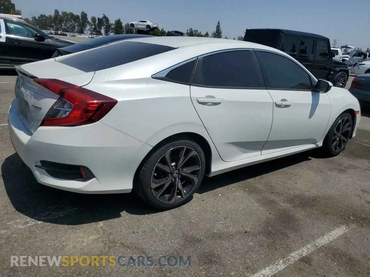 3 Photograph of a damaged car 2HGFC2F83MH525311 HONDA CIVIC 2021